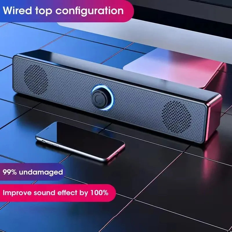 Soundbar USB con controllo Bluetooth
