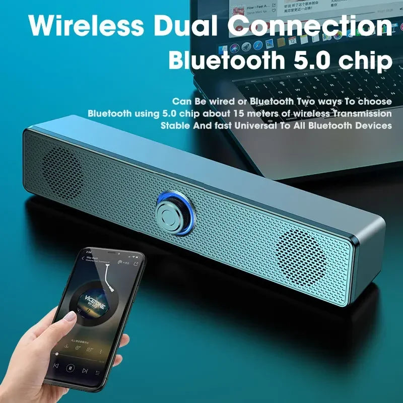 Soundbar USB con controllo Bluetooth