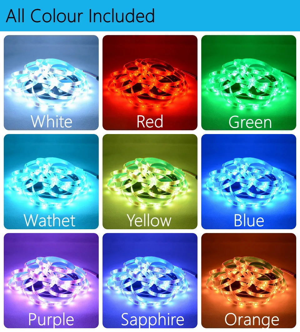 Striscia LED con controllo remoto