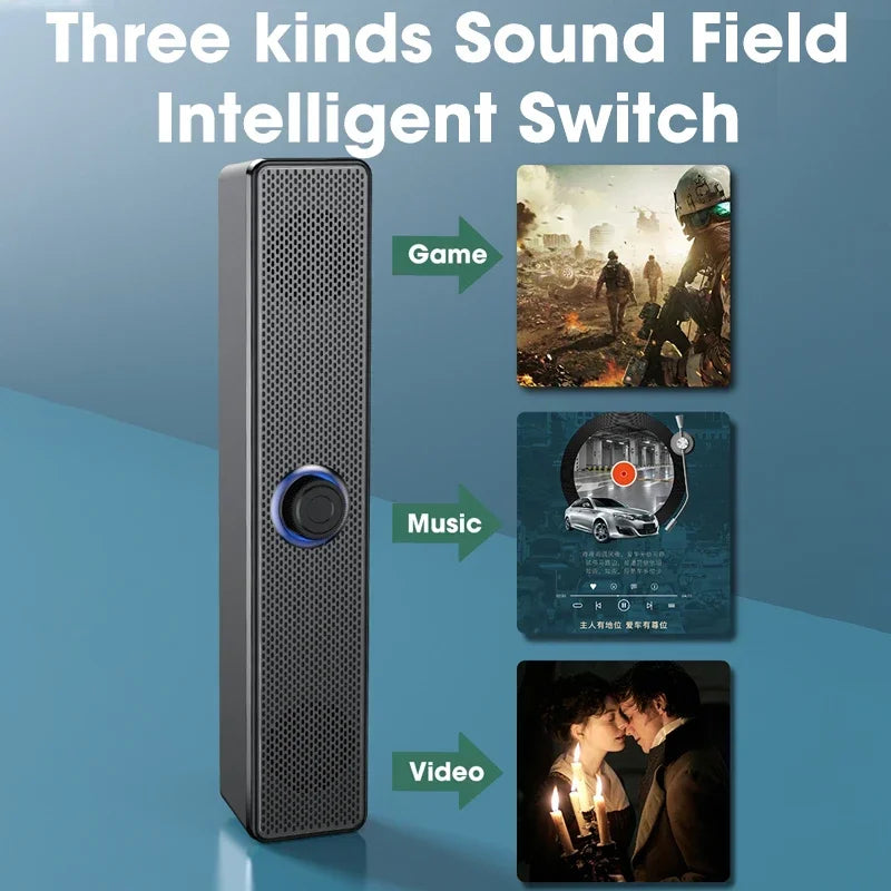 Soundbar USB con controllo Bluetooth
