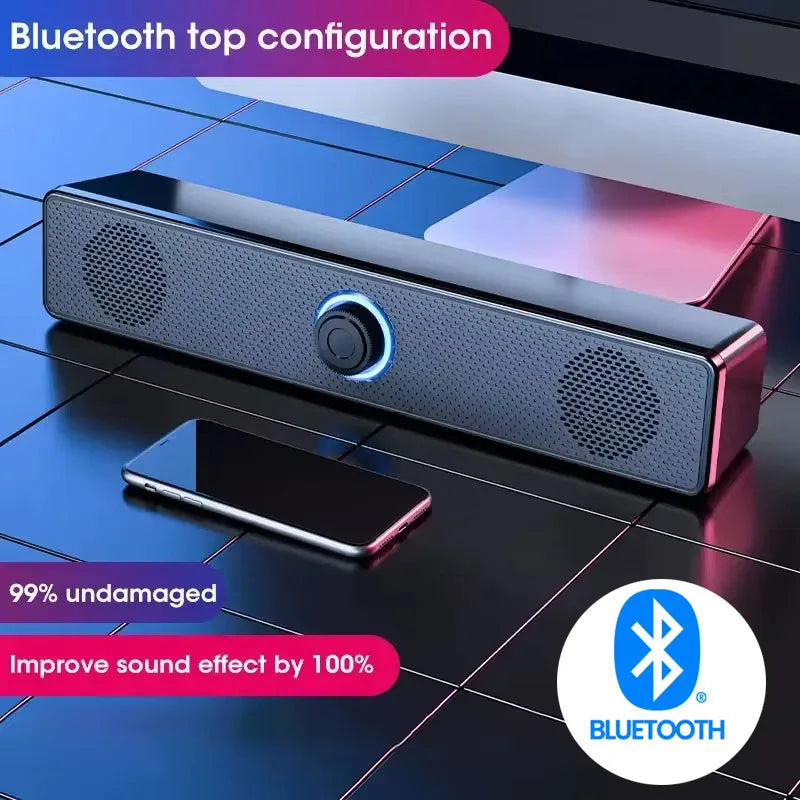 Soundbar USB con controllo Bluetooth