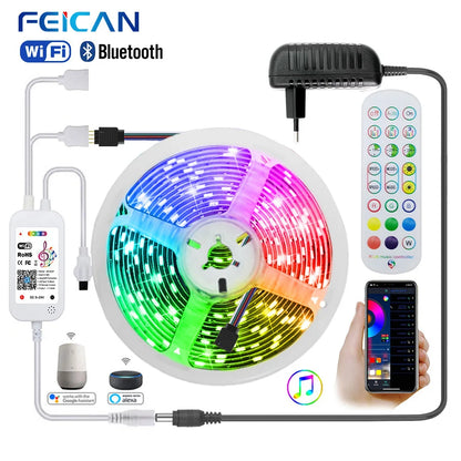 Striscia LED con controllo remoto